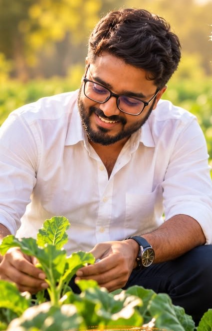 Venu N. Gowda — KrishiScan team member at ELLOTH